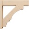 Ekena Millwork 8-in W x 32-in D x 32-in H Balboa Block Rough Cedar Woodgrain TimberThane Outlooker, Primed Tan OUTUR080X32X32BOA44RCPR - alternate 4